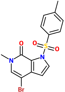 (图片) MC004672 4-Br-6-Me-1-Ts-1H-pyrrolo[2,3-c]pyridin-7(6H)-one